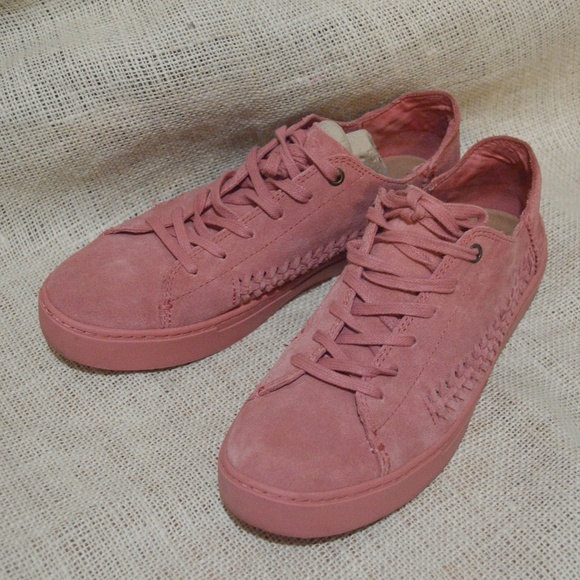 Toms Pink Suede Sneakers - Picture 1 of 5